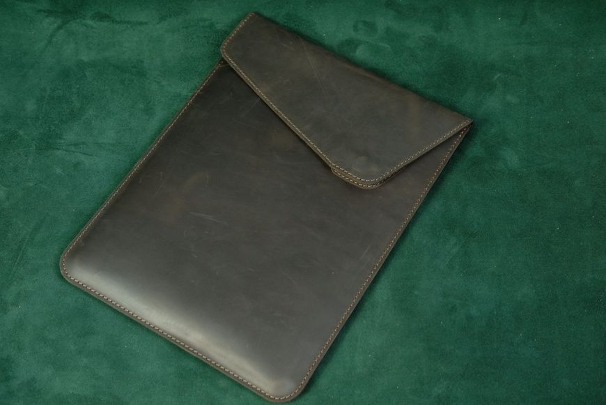 Чехол для MacBook модель S2 из натуральной кожи цвет Шоколад S2-007 фото