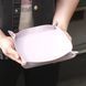 Шкіряний органайзер для дрібниць з натуральної шкіри колір Ліловий Miska-002 фото