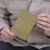 Шкіряна обкладинка для документів W12 з натуральної шкіри колір Оливковий W12-003 фото