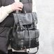 Жіночий шкіряний рюкзак Грейс з натуральної шкіри колір Чорний Greys-014 фото